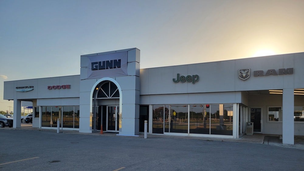 Gunn Chrysler Dodge Jeep RAM storefront